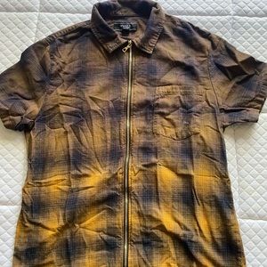 Forever 21 short sleeve flannel